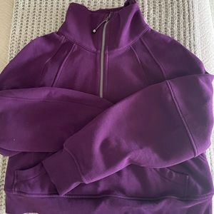 Lululemon Scuba Funnel Neck Dramatic Magenta